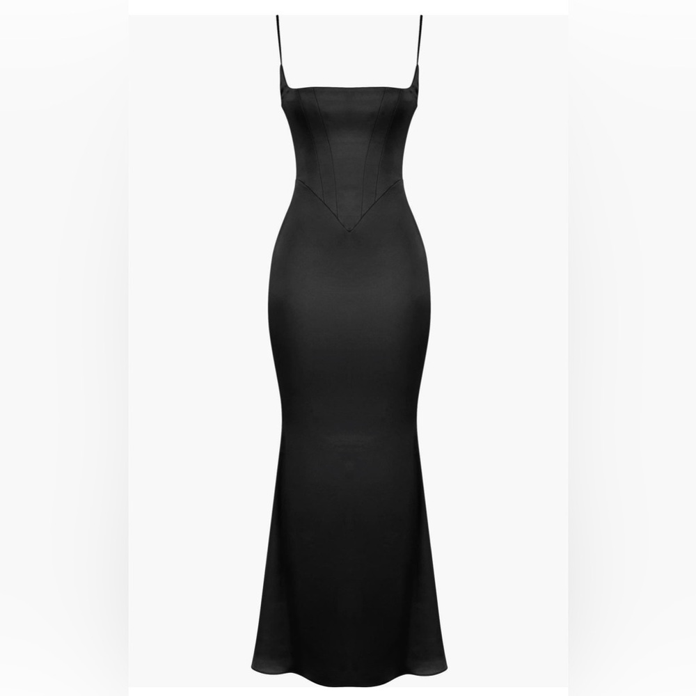 Black corset Gown